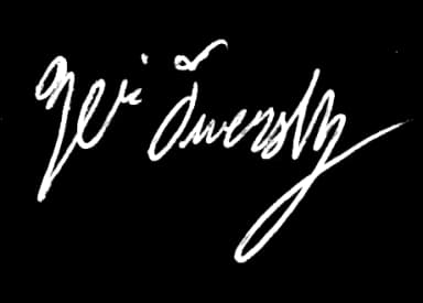 Zvi Twersky Signature